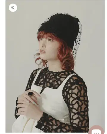 ETRE'MIU 도트 리본 니트 2 택 포함 미사용 새상품