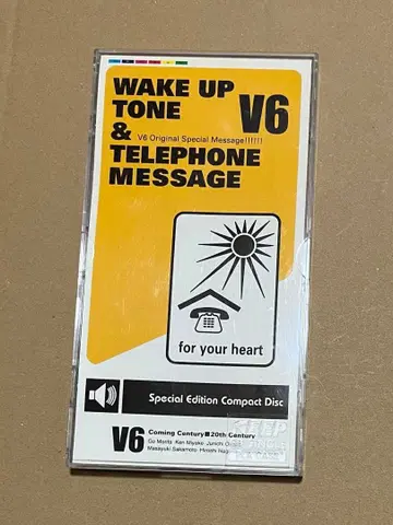 V6 WAKE UP TONE & TELEPHONE MESSAGE
