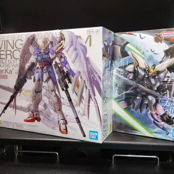 미개봉 새상품 MG 윙 제로 EW + 데스사이즈 헬 EW 합계 2세트