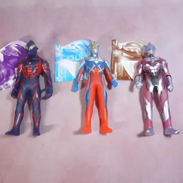 울트라 BIG 소프트 비닐 울트라맨 지드 제로 벨리알 한정판 소프트 비닐