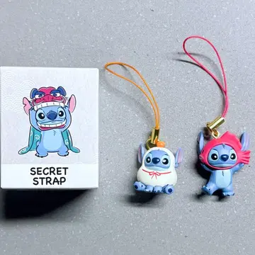 디즈니 스티치 시크릿 스트랩 2종 세트 설날