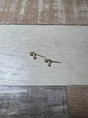 K10 진주 귀걸이 (양쪽 귀용) 0.32g