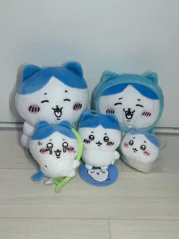 치이카와 하치와레 묶음 판매 봉제 인형 5세트