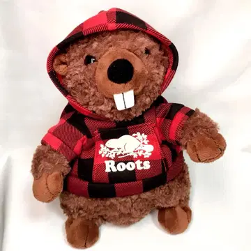Roots 비버 봉제 인형