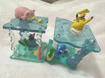 포켓몬 월드 반짝임의 바다 야돈 툰베르 툰베르 피카츄