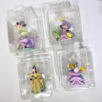 레어! 도쿄 디즈니랜드 이스터 피규어린 4종 세트