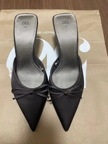 ZARA 핑힐 38 ( 24.5cm )