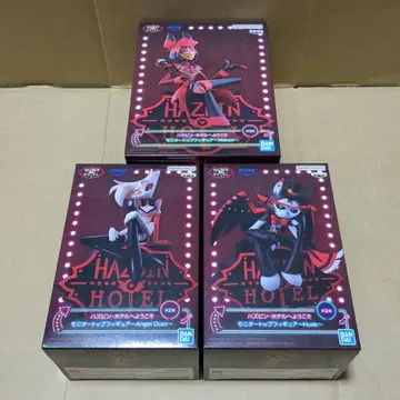 해즈빈 호텔에 오신 것을 환영합니다 모니터 탑 피규어 3개 세트 1