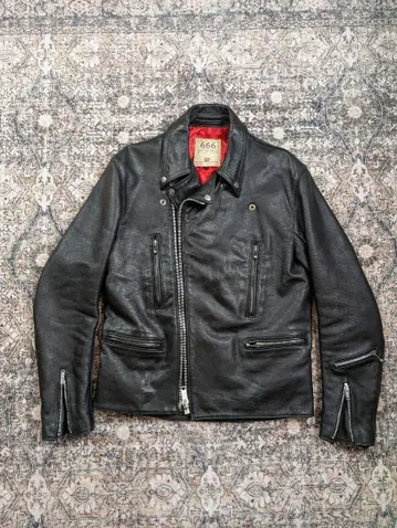 666 더블 라이더 자켓 38
