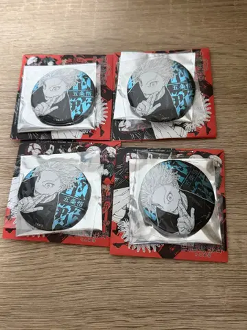 주술회전 전시회 컬렉션 캔뱃지 고죠 사토루