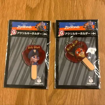 [미개봉] 주토피아 Happy 복권 유년기 닉 주디 2세트