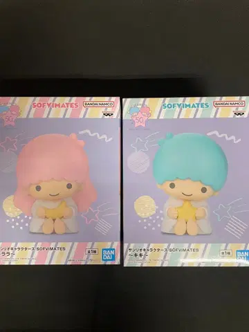 산리오 SOFVIMATES 키키라라 피규어 세트