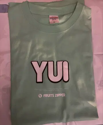 FRUITS ZIPPER 사쿠라이 유이 티셔츠