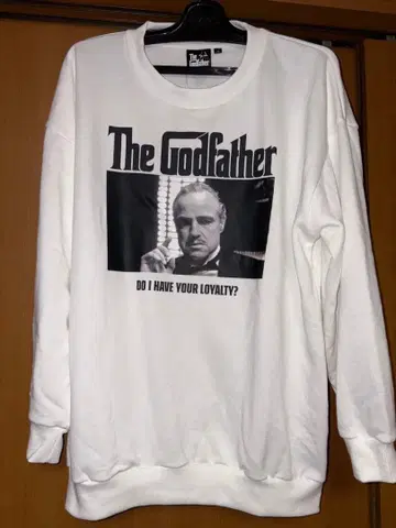 [새상품] 갓파더 프린트 트레이닝복 화이트 XL