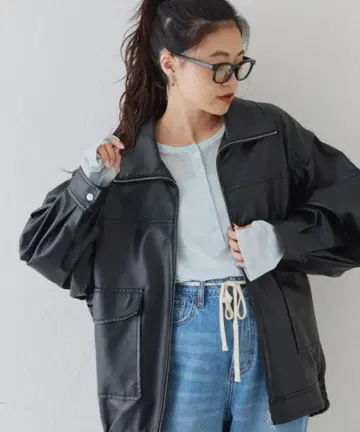 CIAOPANIC TYPY 인조 가죽 2WAY 스탠드 블루종