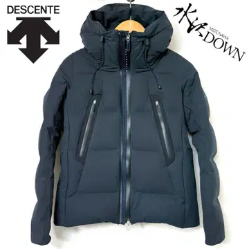 DESCENTE x 미즈사와 다운 마운티니어 여성용 다운 네이비 M