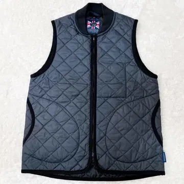 신규 택 라벤햄 퀼팅 베스트 ZIP BOMBER GILET 40