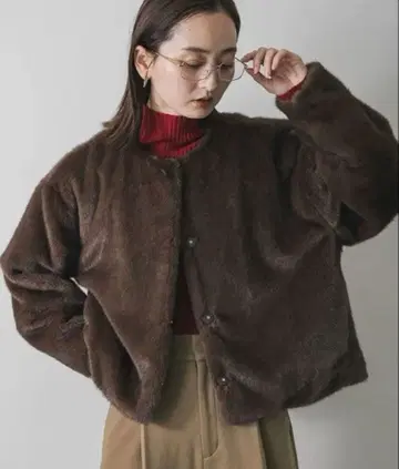 미사용 새상품 2025년 신상 퍼 블루종