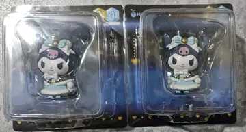 쿠로미 피규어 2개 세트 봉제 인형 포함