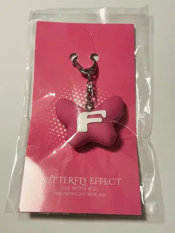 아리아케 FANTASTICS BUTTERFLY EFFECT 러버 키링