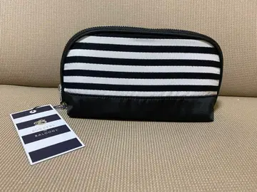 BORDERS&BALCONY 스트라이프 파우치 새상품!