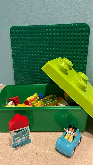 LEGOduplo 블록과 수납 박스 세트