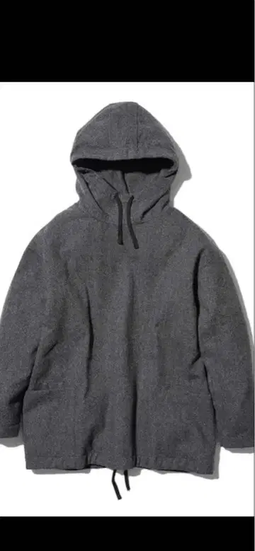 [ 스노우피크 ] 풀오버 후드티 차콜 남성용 XL 울