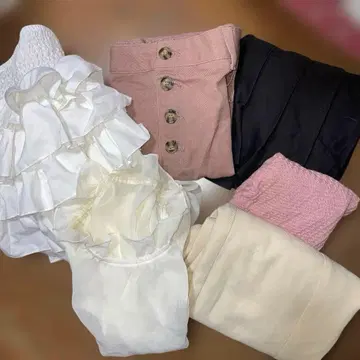 [ 반값 이하 ] [ 묶음 판매 ] 걸리시 핑크 아이돌 귀여운 여성용