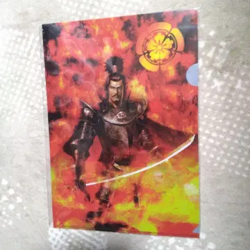 오다 노부나가 전국 무장 클리어 파일 A4 사이즈