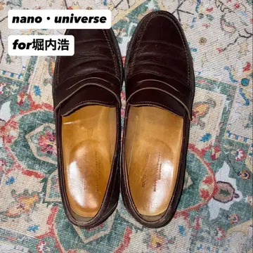 NANO UNIVERSE 다크 브라운 로퍼 6.5