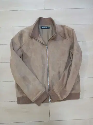 JACKROSE 베이지 스웨이드 자켓