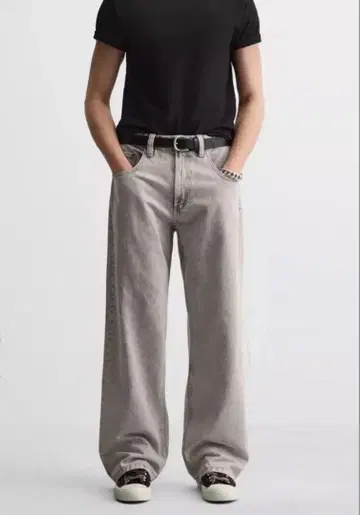 ZARA 배기핏 데님 팬츠