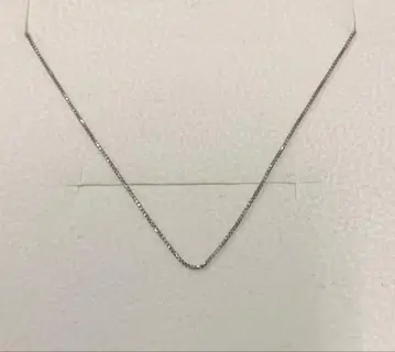 플라티나 베네치안 목걸이 pt 850 45cm 슬라이드 핑