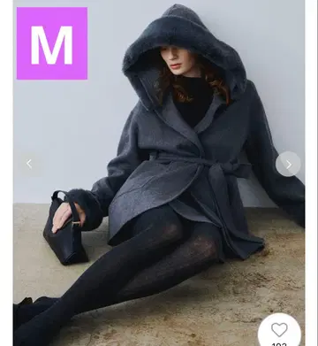 새상품 프레이 아이디 퍼 리버 미들 코트 FRAY I.D