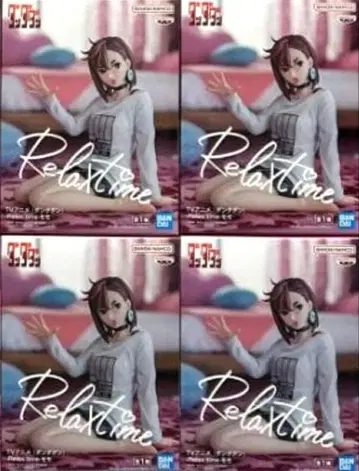 한다다 피규어 릴랙스 타임 모모 4개 세트