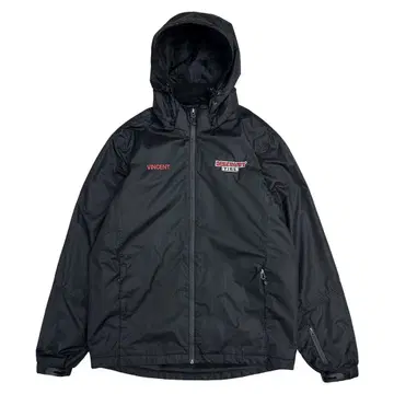 빈티지 나일론 자켓 후드티 미국 타이어 기업 로고 자수