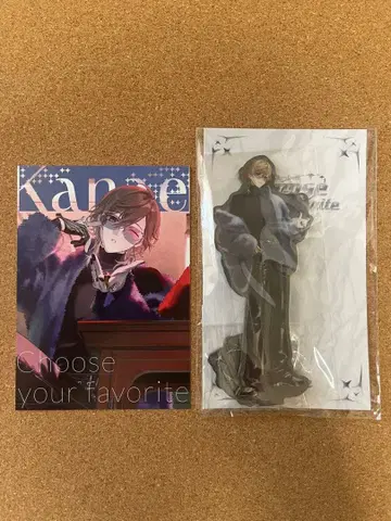 니지산지 ChroNoiR 카나에 글리터 아크릴 스탠드