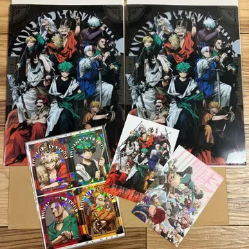 히로아카 최강 점프 클리어 파일 부록 스티커 엽서