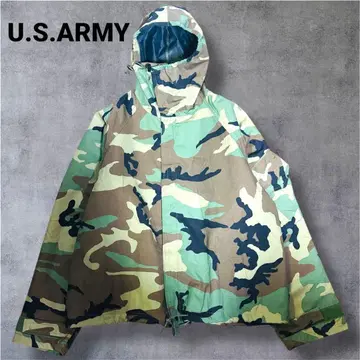 [새상품급] US ARMY 케미컬 프로텍티브 자켓 우드랜드 L