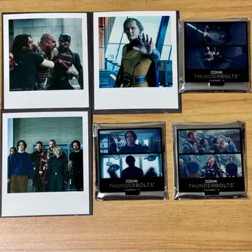 마블 썬더볼츠 도쿄 코믹콘 6종 세트