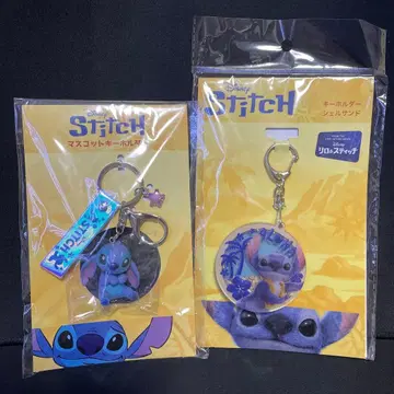 Disney 스티치 키링 쉘샌드 마스코트 키링