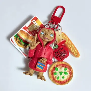 자라자라 키링 자라자라 가챠가챠 영화 빨간색 햄버거