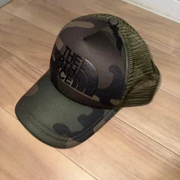 THE NORTH FACE 로고 메쉬 캡 카모플라주 카모 패턴 남녀 공용