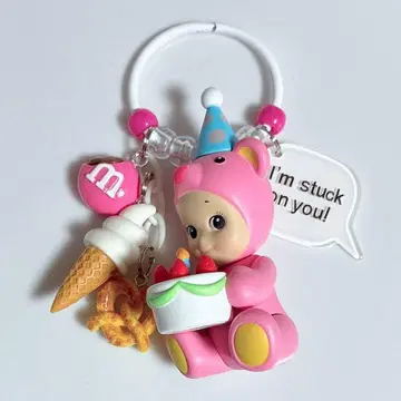 SALE 찰랑찰랑 키링 자라 소니엔젤 벌스데이 복숭아