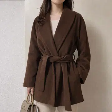 [새상품급] 23구 코트 브라운