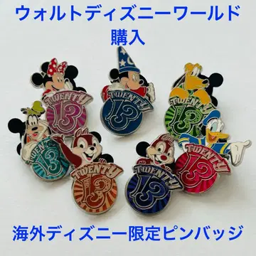 [ WDW 구매 ] 2012년 해외 디즈니 한정 핀 배지 7개 세트