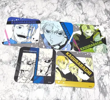 카구라바치 렌 하쿠리 렌 소야 렌 텐리 렌가 렌 형제 아트 코스터 점페스