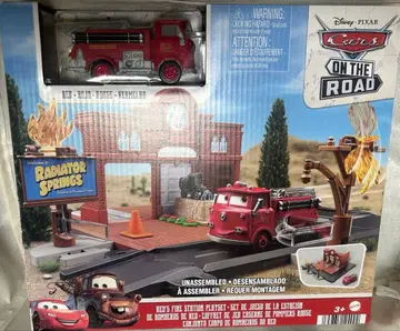 (미개봉) 카즈 마텔 레드 소방서 플레이 세트