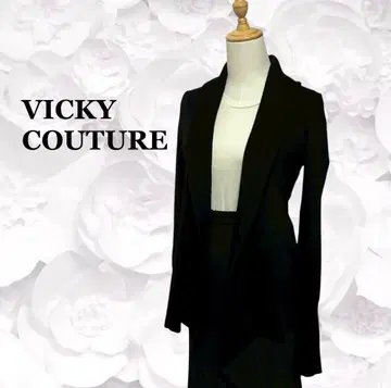 [ 비키 ] 테일러드 자켓 [ M ] 블랙 검정 포멀 울 혼방 출퇴근