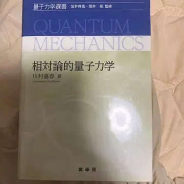 상대론적 양자역학 카와무라 요시하루 저